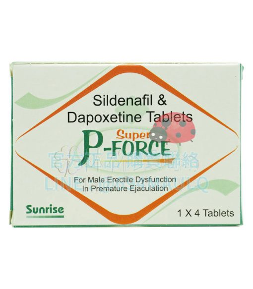綠版必利吉 Super P-Force 160mg（4顆入）｜硬挺＋持久雙效進化